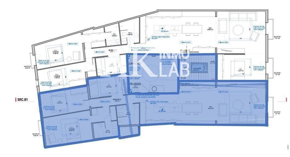 3 soveværelse Lejlighed til salg i Barcelona by - € 789.000 (Ref: 9646211)
