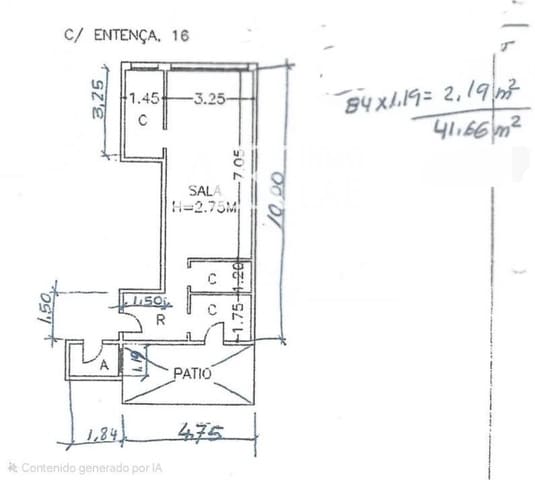 Kaupallinen vuokrattavana paikassa Eixample, Barcelona kaupunki - 850 € (Ref: 9646219)