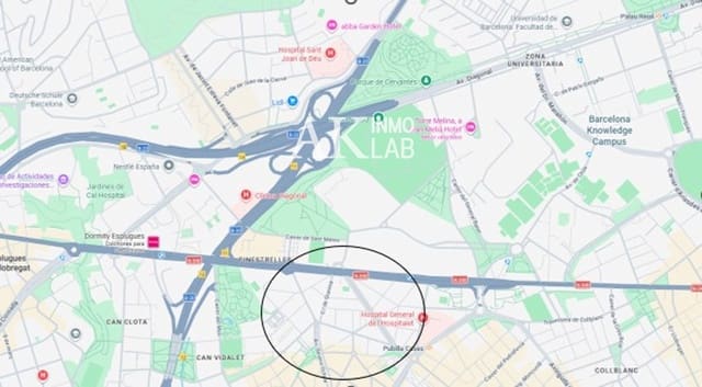 Byggetomt til salgs i L'Hospitalet de Llobregat - € 550 000 (Ref: 9713889)