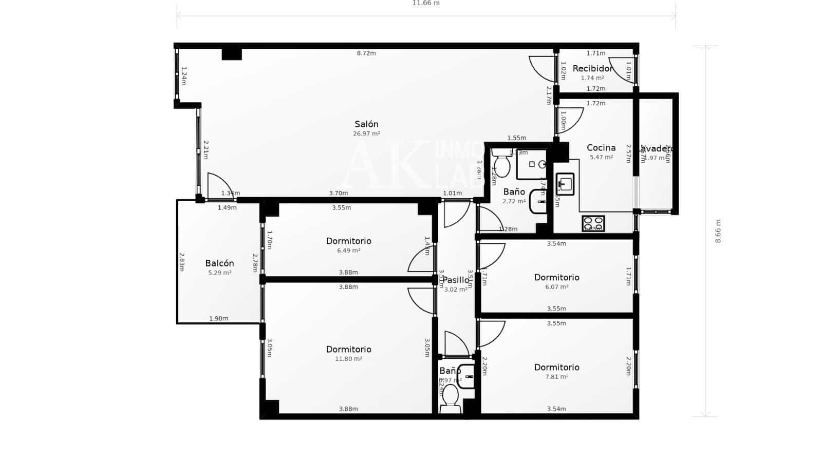 Piso de 4 habitaciones en Barcelona ciudad en venta con garaje - 499.000 € (Ref: 9771873)