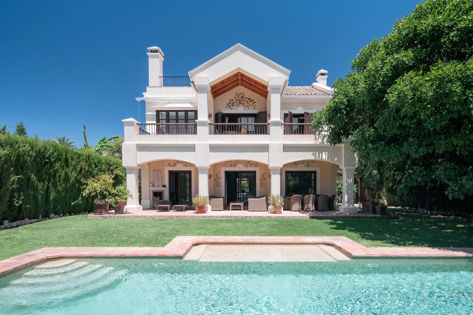 5 camera da letto Villa da affittare in Marbella con piscina garage - 15.000 € (Rif: 9543957)