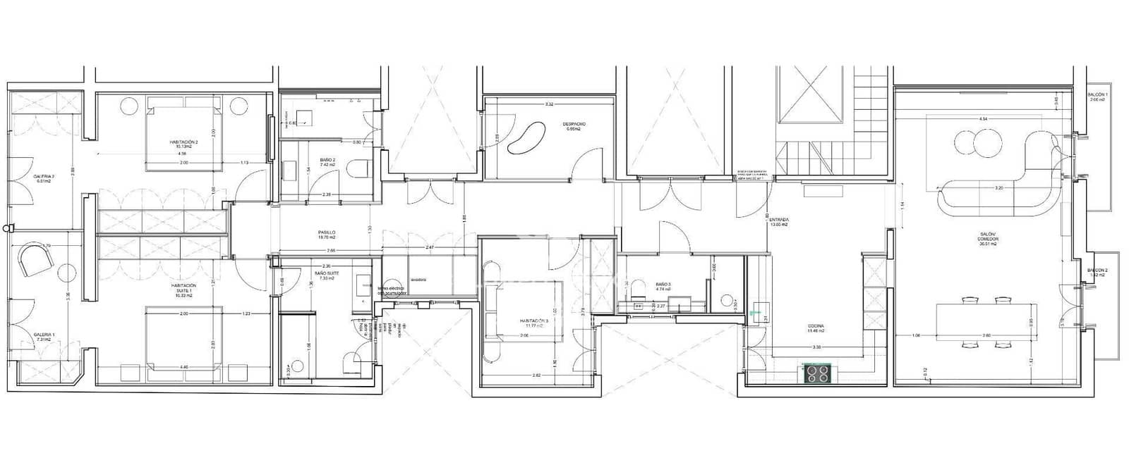 4 soverom Leilighet til salgs i Barcelona by - € 2 195 000 (Ref: 10059099)