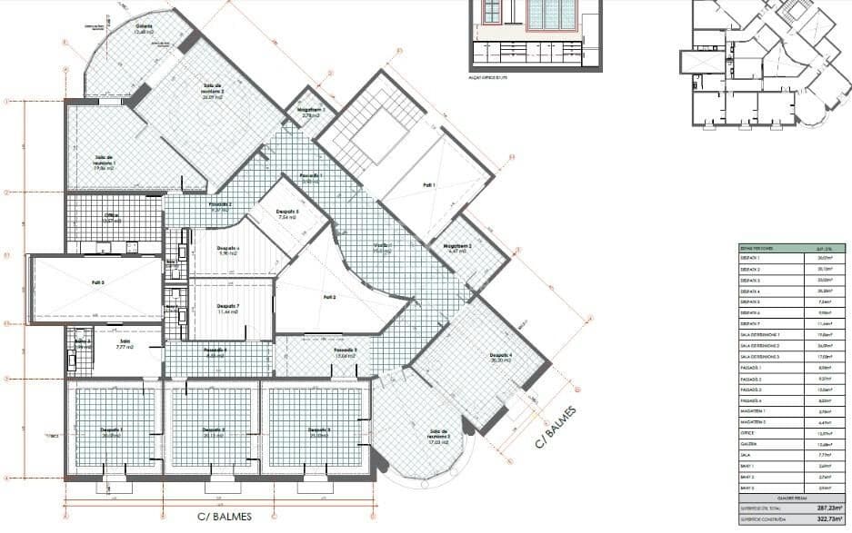 11 sypialnia Biuro do wynajęcia w Miasto Barcelona - 5 500 € (Ref: 10059107)