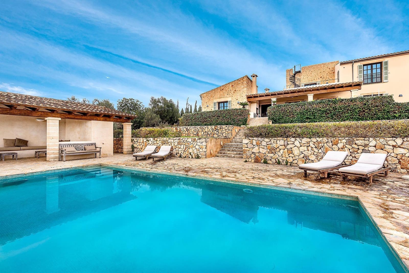 4 chambre Finca/Maison de Campagne à vendre à Portocolom avec piscine garage - 2 750 000 € (Ref: 10059124)