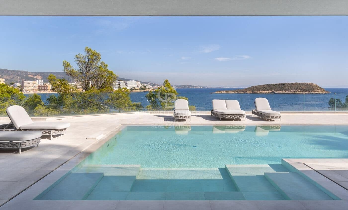 5 sypialnia Willa na sprzedaż w Cala Vinyes / Cala Vinyas / Cala Vinas z basenem garażem - 12 000 000 € (Ref: 10059152)