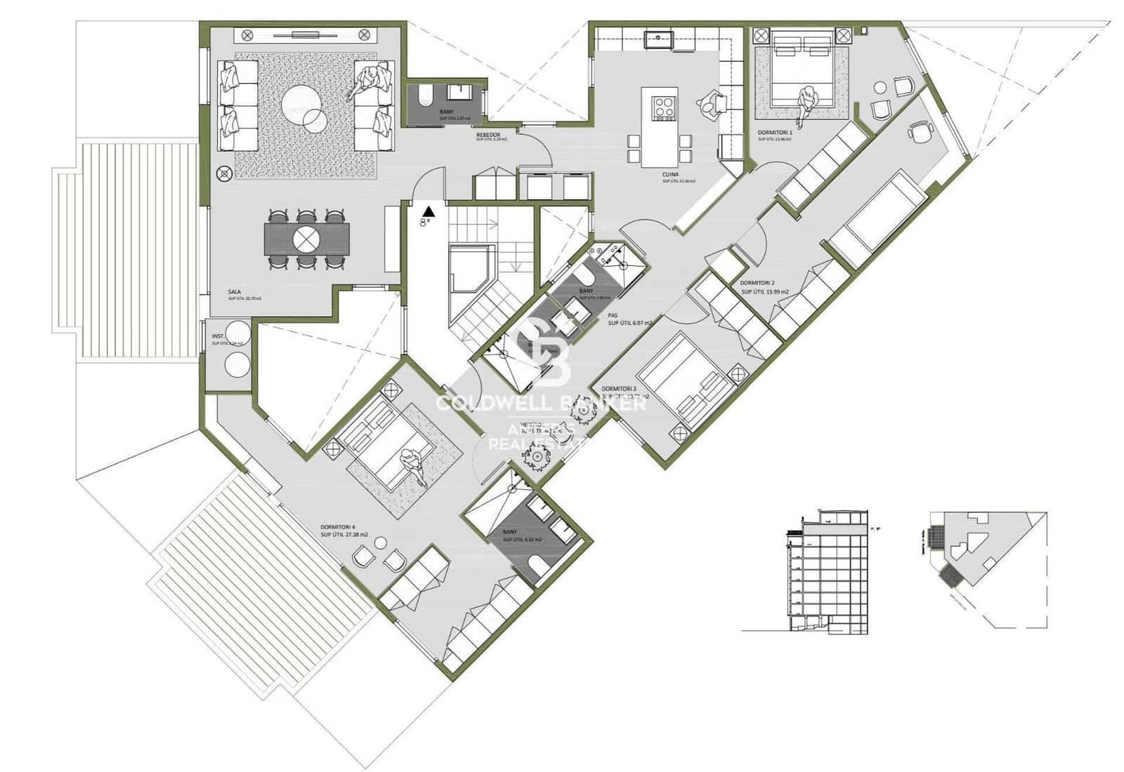 Ático de 4 habitaciones en Barcelona ciudad en venta - 1.850.000 € (Ref: 10168741)