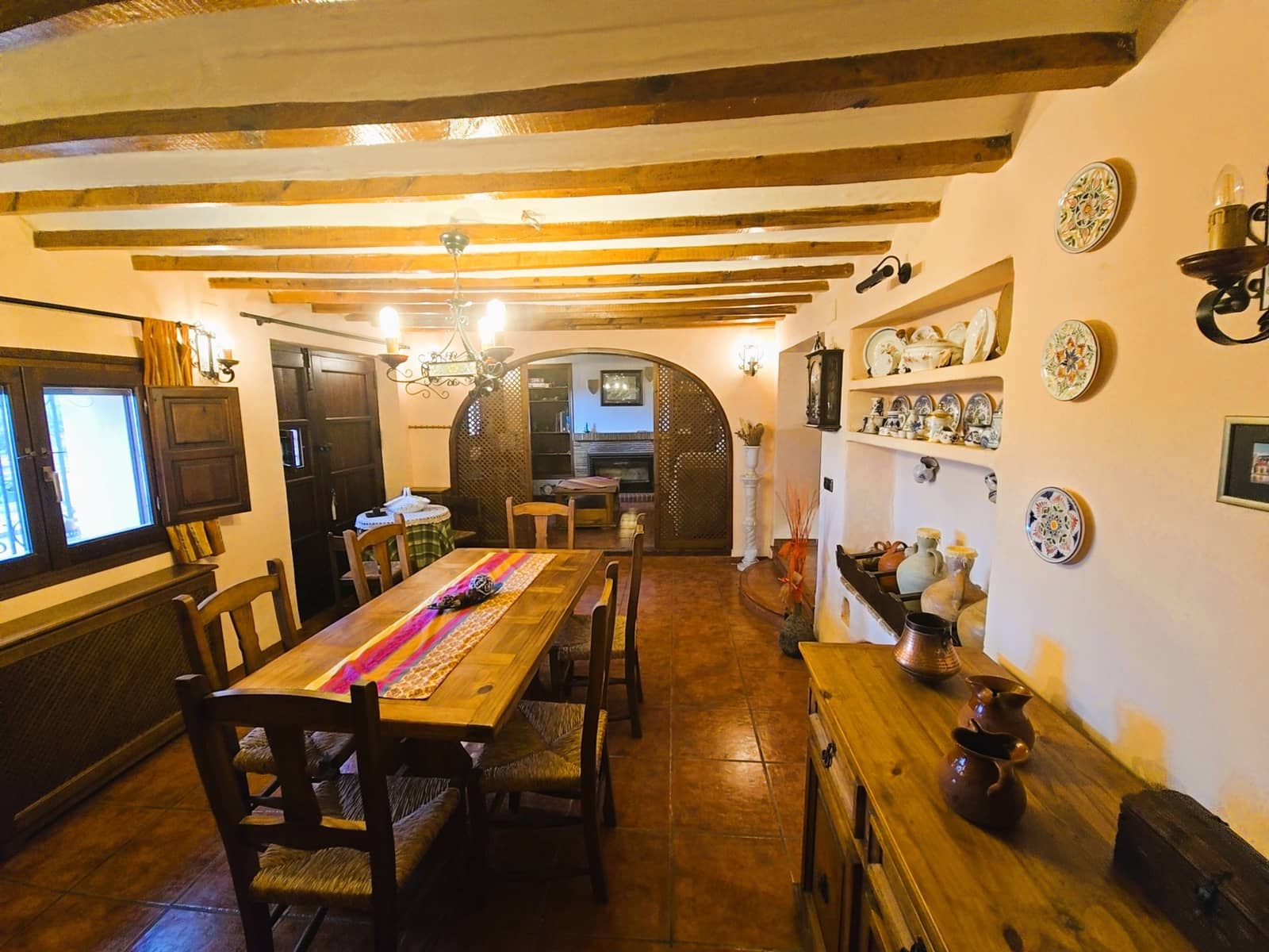 4 sypialnia Finka/Dom wiejski na sprzedaż w Les Useres z basenem garażem - 412 000 € (Ref: 9160605)