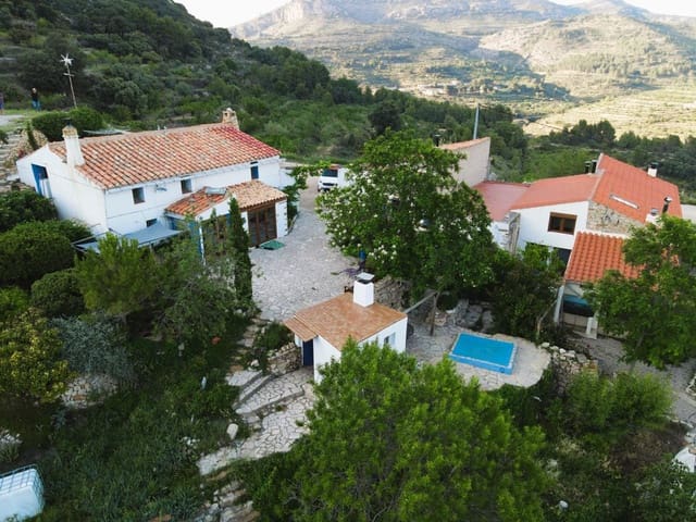 8 soveværelse Finca/Landehus til salg i Sierra Engarcerán med swimmingpool garage - € 375.000 (Ref: 9976513)