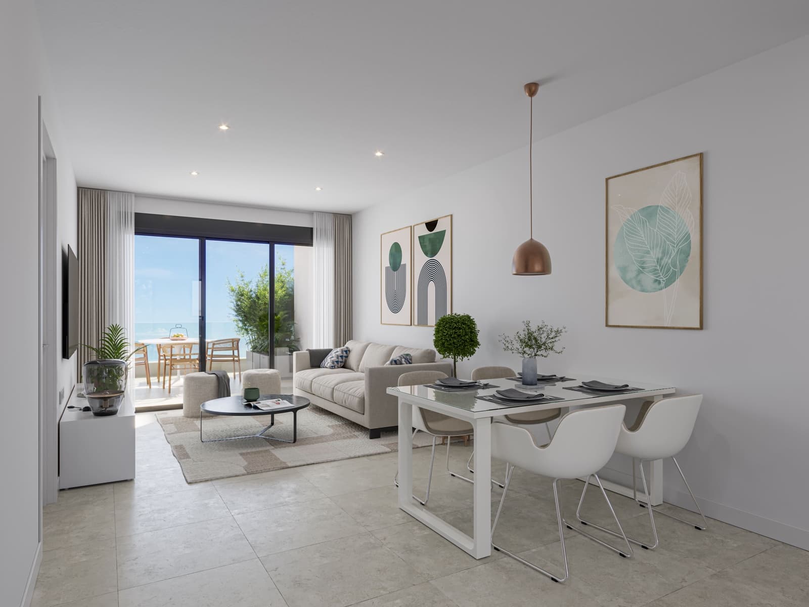 2 bedroom Penthouse for sale in Los Alcazares with pool - € 425,000 (Ref: 10010213)