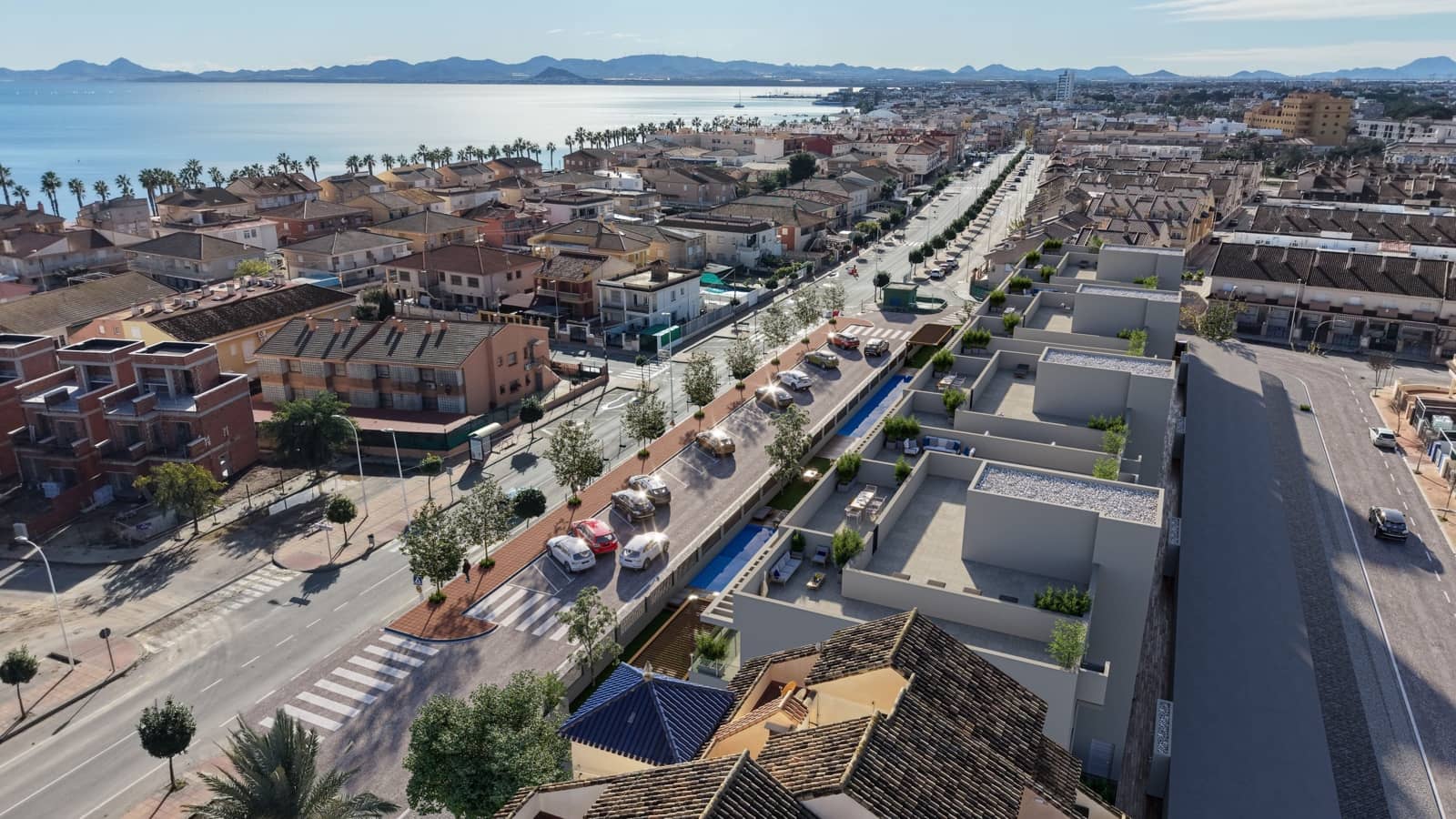 3 bedroom Penthouse for sale in Los Alcazares with pool - € 479,000 (Ref: 10010215)