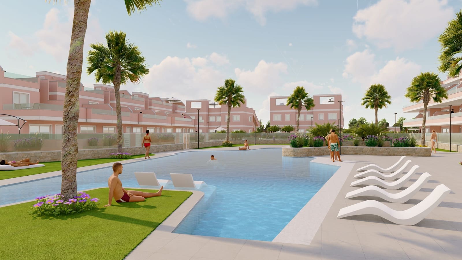 3 camera da letto Appartamento in vendita in Pilar de la Horadada con piscina garage - 299.900 € (Rif: 10025051)