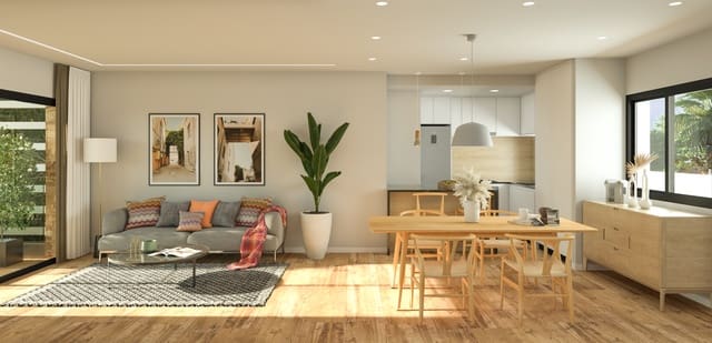 3 chambre Appartement à vendre à Las Lomas de Rame - Bahía Bella, Los Alcázares avec piscine garage - 330 000 € (Ref: 10025052)