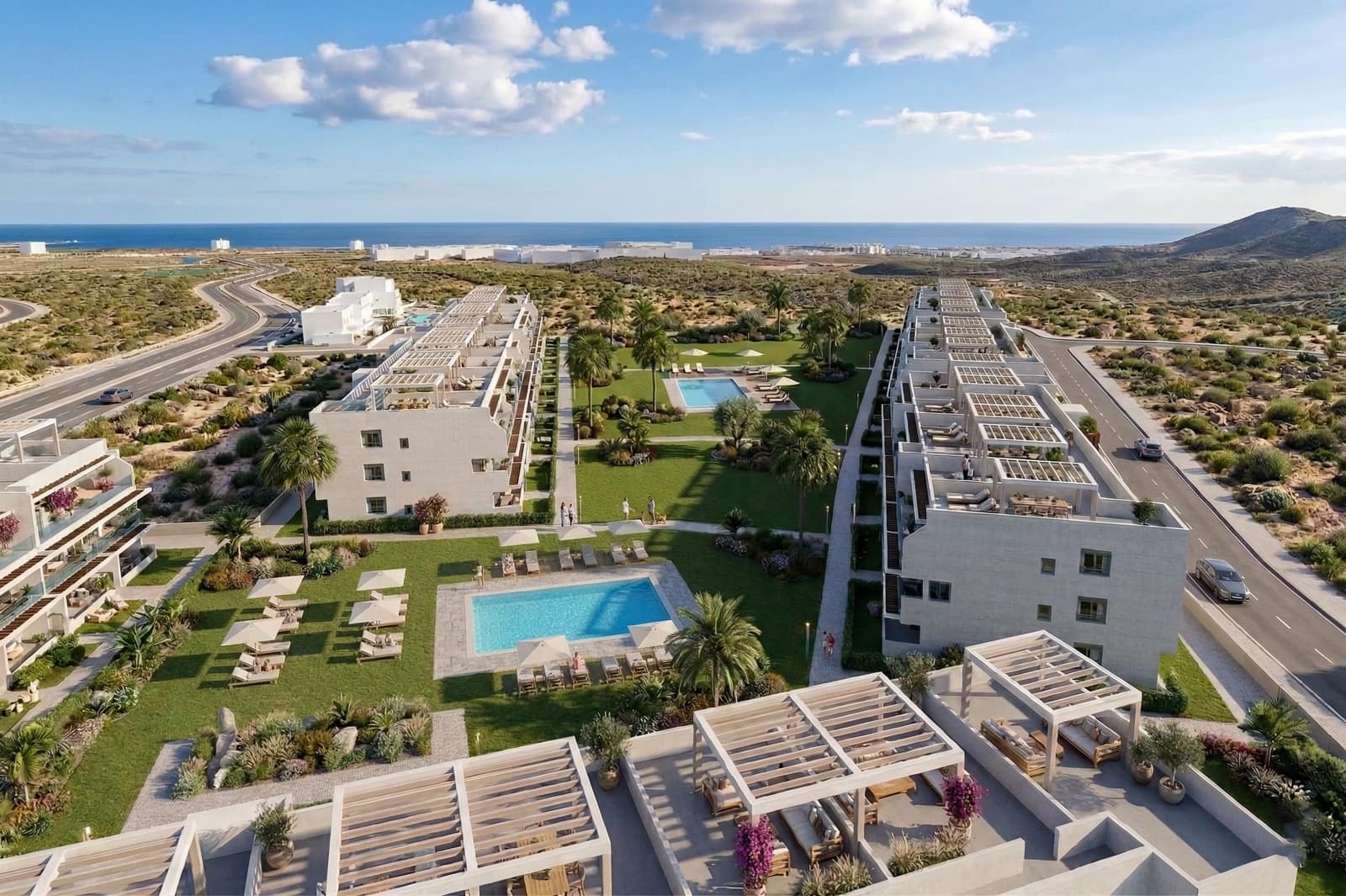 2 chambre Penthouse à vendre à Vera avec piscine garage - 264 000 € (Ref: 10036309)