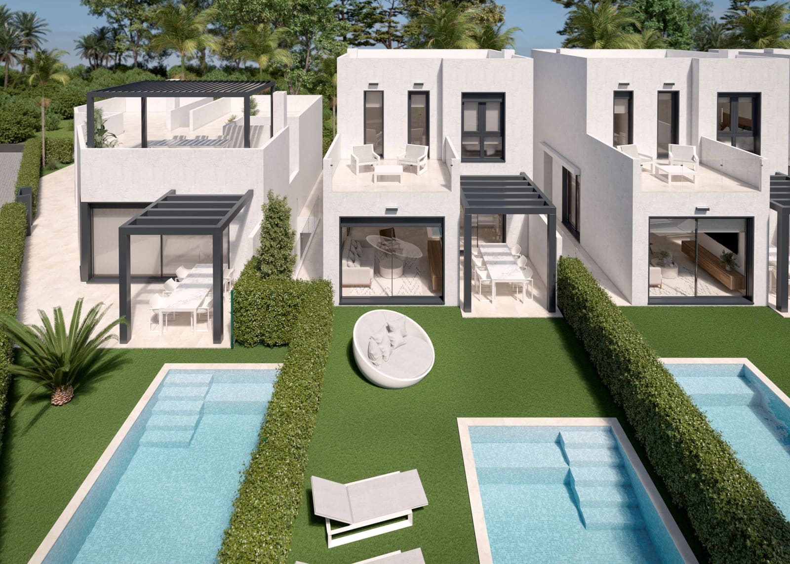 3 chambre Villa/Maison Mitoyenne à vendre à Torre-Pacheco avec garage - 670 000 € (Ref: 10046770)