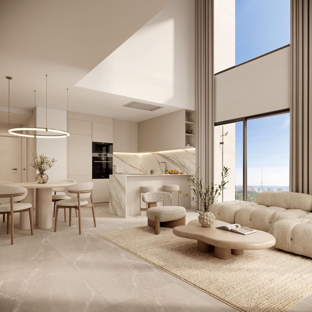2 Zimmer Apartment zu verkaufen in Calpe / Calp mit Pool - 440.000 € (Ref: 10080337)