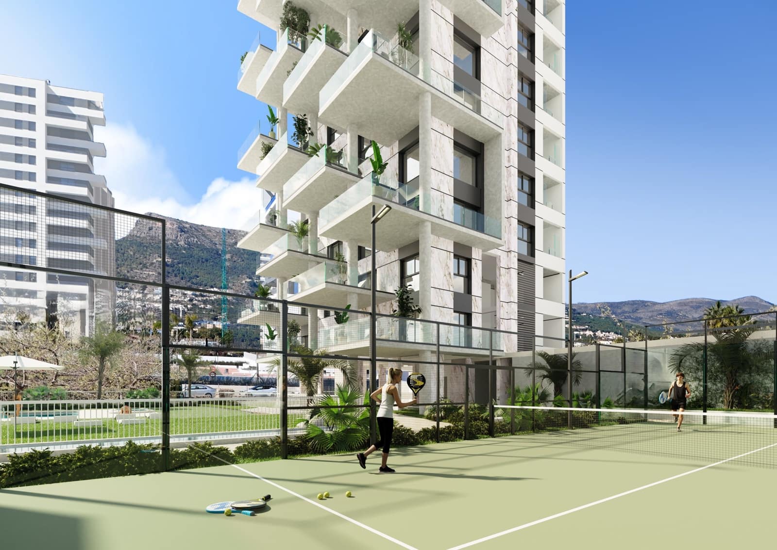 2 Zimmer Apartment zu verkaufen in Calpe / Calp mit Pool - 440.000 € (Ref: 10080337)