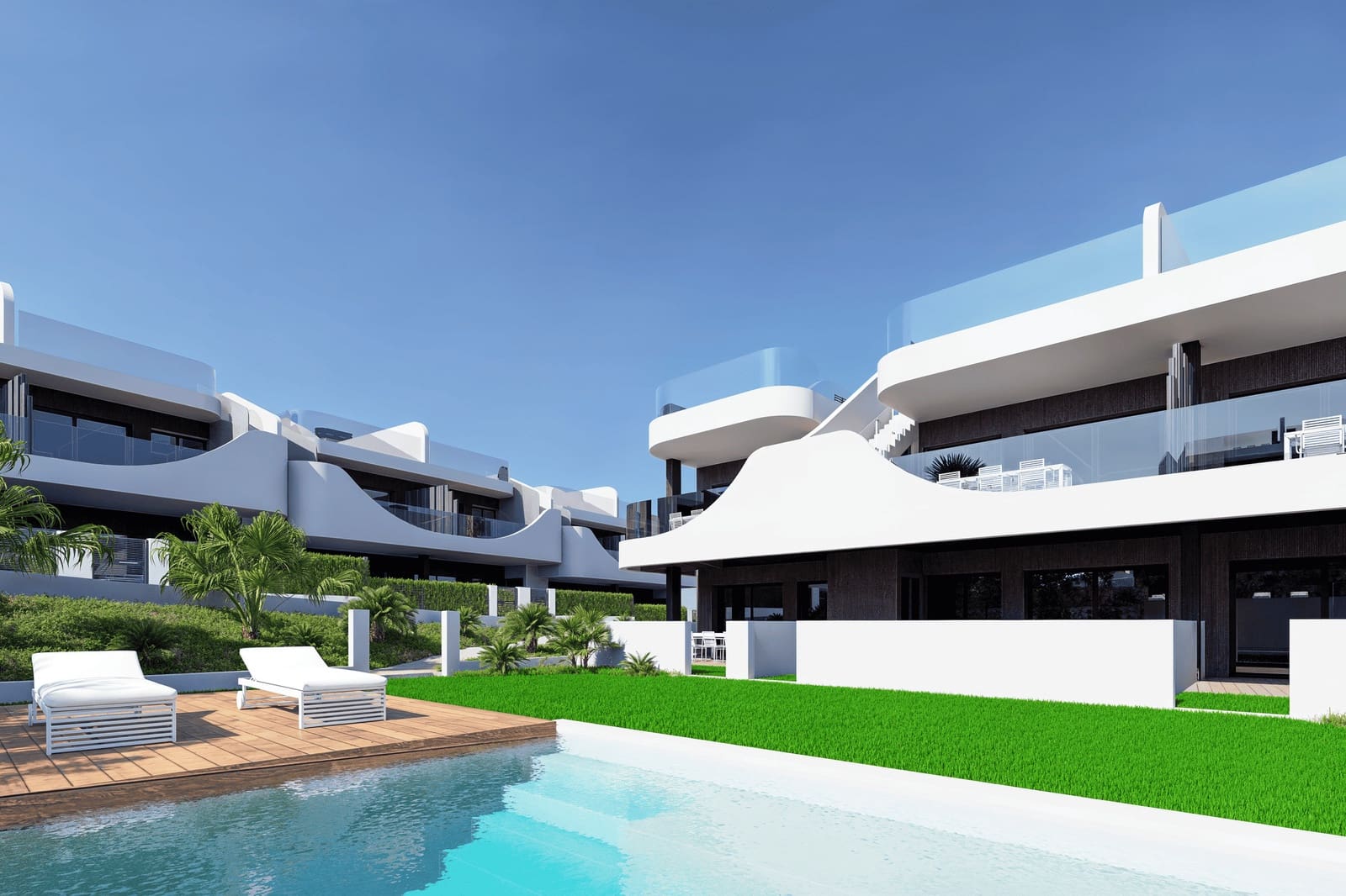 2 chambre Bungalow à vendre à San Miguel de Salinas avec piscine garage - 280 000 € (Ref: 10115412)