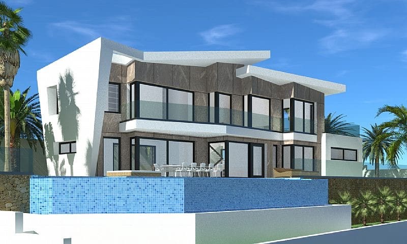 4 Zimmer Villa zu verkaufen in Calpe / Calp mit Pool Garage - 1.400.000 € (Ref: 10158935)