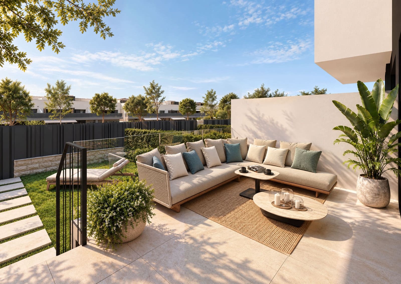 3 soveværelse Rækkehus til salg i Muchamiel / Mutxamel med swimmingpool garage - € 440.000 (Ref: 10164089)