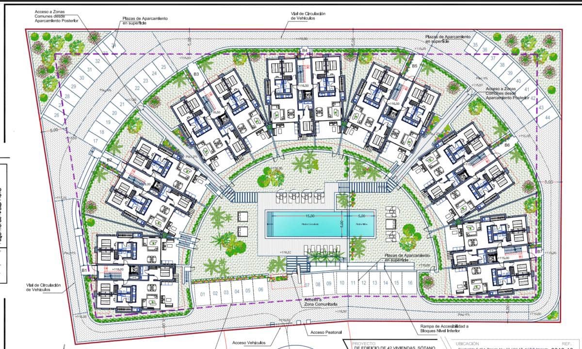 3 soveværelse Lejlighed til salg i Cartagena med swimmingpool garage - € 450.000 (Ref: 10181394)