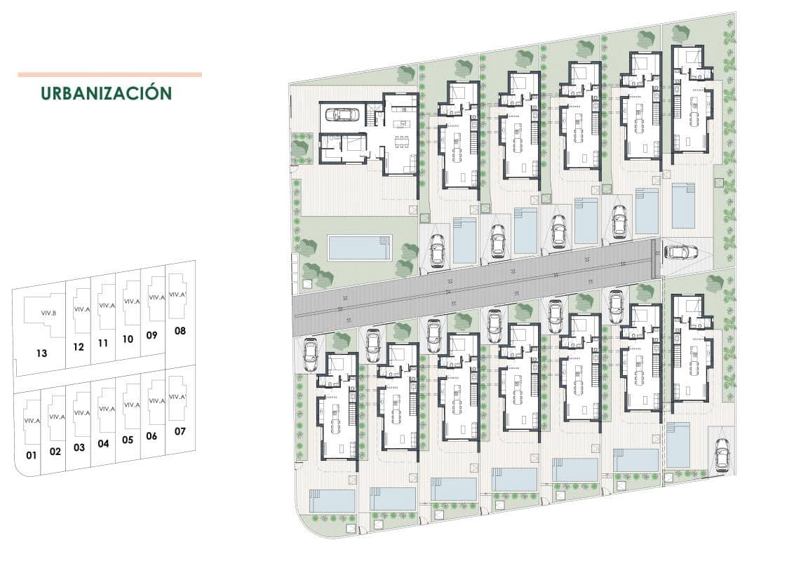 3 soveværelse Villa til salg i Los Montesinos med swimmingpool garage - € 445.000 (Ref: 10181526)