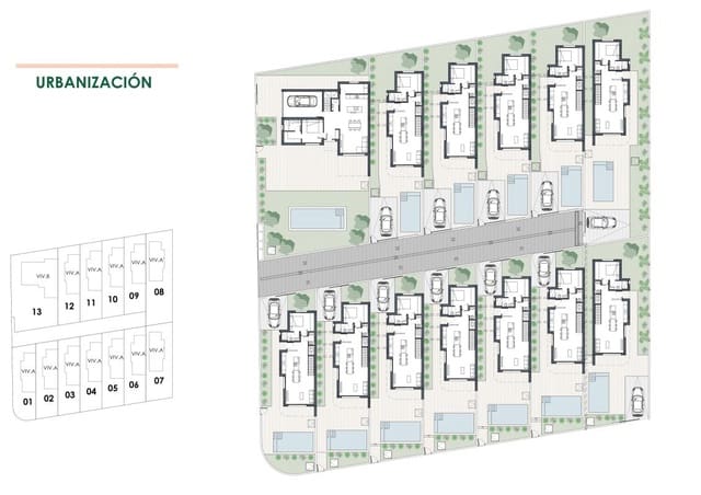 3 soveværelse Villa til salg i Los Montesinos med swimmingpool garage - € 445.000 (Ref: 10181526)