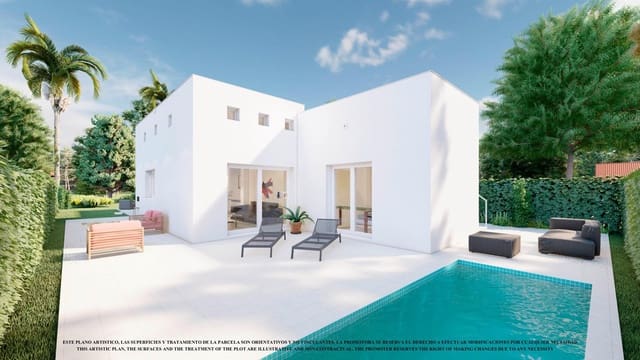 3 sovrum Villa till salu i Las Lomas de Rame - Bahía Bella, Los Alcázares med garage - 382 500 € (Ref: 8753533)