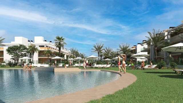 3 soverom Leilighet til salgs i Las Lomas de Rame - Bahía Bella, Los Alcázares med svømmebasseng garasje - € 340 000 (Ref: 8753550)