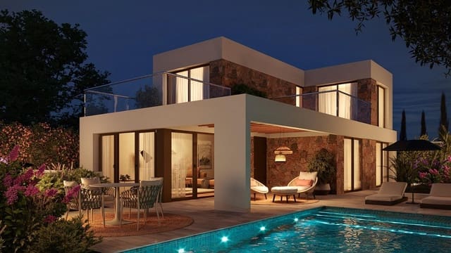4 sypialnia Willa na sprzedaż w Golf Bahía, Finestrat z basenem garażem - 682 000 € (Ref: 8865013)