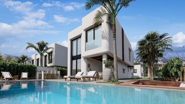 4 sypialnia Willa na sprzedaż w Albir, Alfaz del Pi / L'Alfàs del Pi z basenem garażem - 875 000 € (Ref: 9130377)