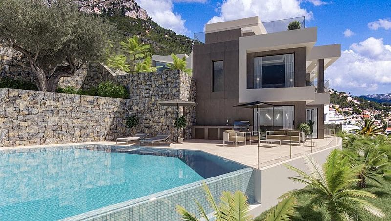 4 sypialnia Willa na sprzedaż w Calpe / Calp - 1 950 000 € (Ref: 9327329)