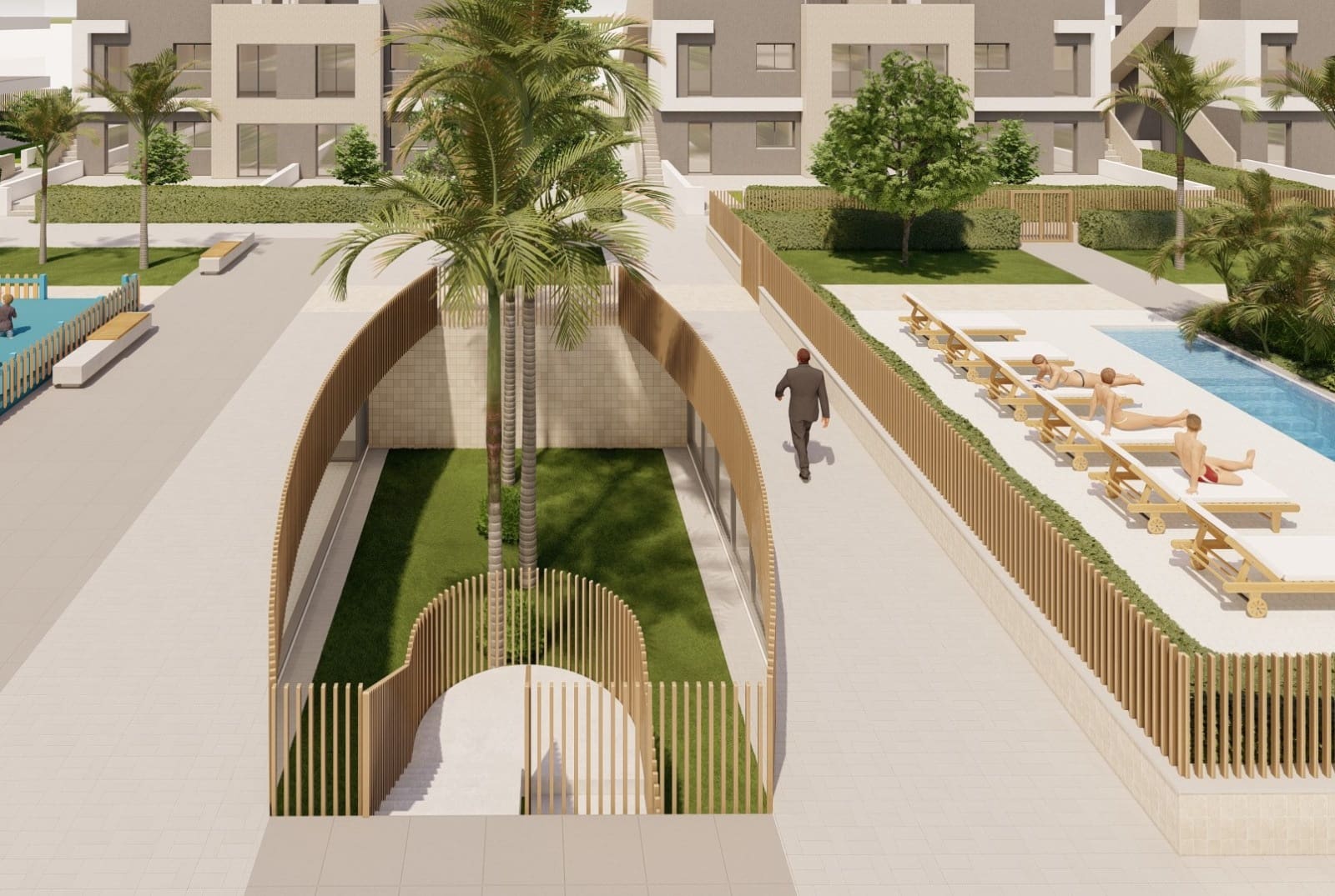 3 soveværelse Penthouse til salg i Pilar de la Horadada med swimmingpool - € 539.900 (Ref: 9327387)