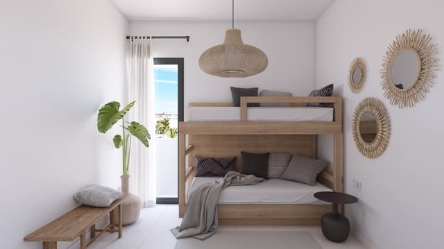 3 sypialnia Apartament na sprzedaż w Las Marinas - Pueblo Laguna, Vera z basenem - 430 000 € (Ref: 9327437)