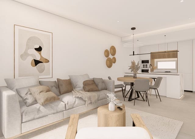 2 soverom Penthouse til salgs i El Raso, Guardamar del Segura med svømmebasseng garasje - € 370 000 (Ref: 9327601)