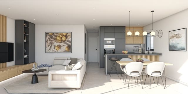 2 sovrum Lägenhet till salu i Alhama de Murcia med pool - 196 400 € (Ref: 9327685)