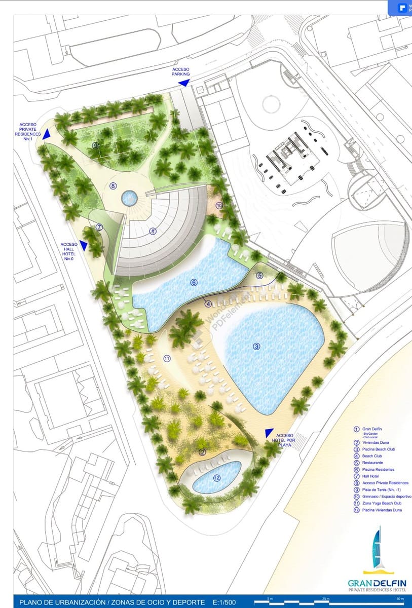 2 soverom Leilighet til salgs i Benidorm med svømmebasseng garasje - € 1 108 000 (Ref: 9327705)