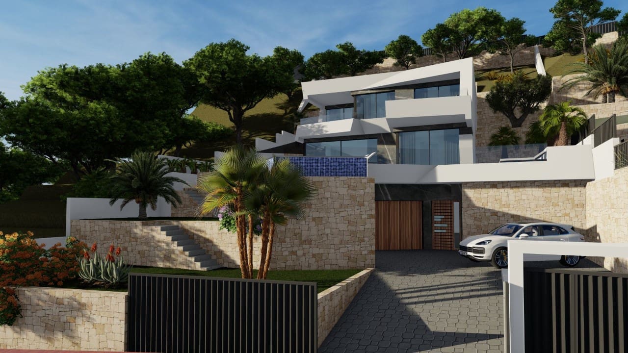 4 soverom Villa til salgs i Calpe / Calp med garasje - € 1 690 000 (Ref: 9327741)