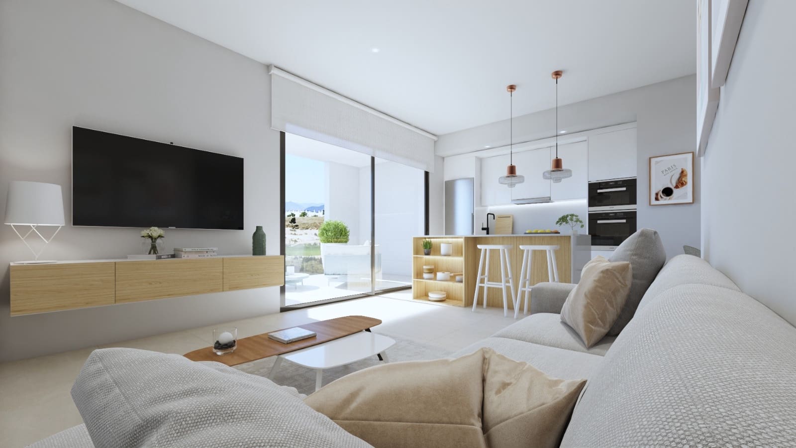 2 sypialnia Apartament na sprzedaż w Alhama de Murcia z basenem garażem - 191 900 € (Ref: 9327755)