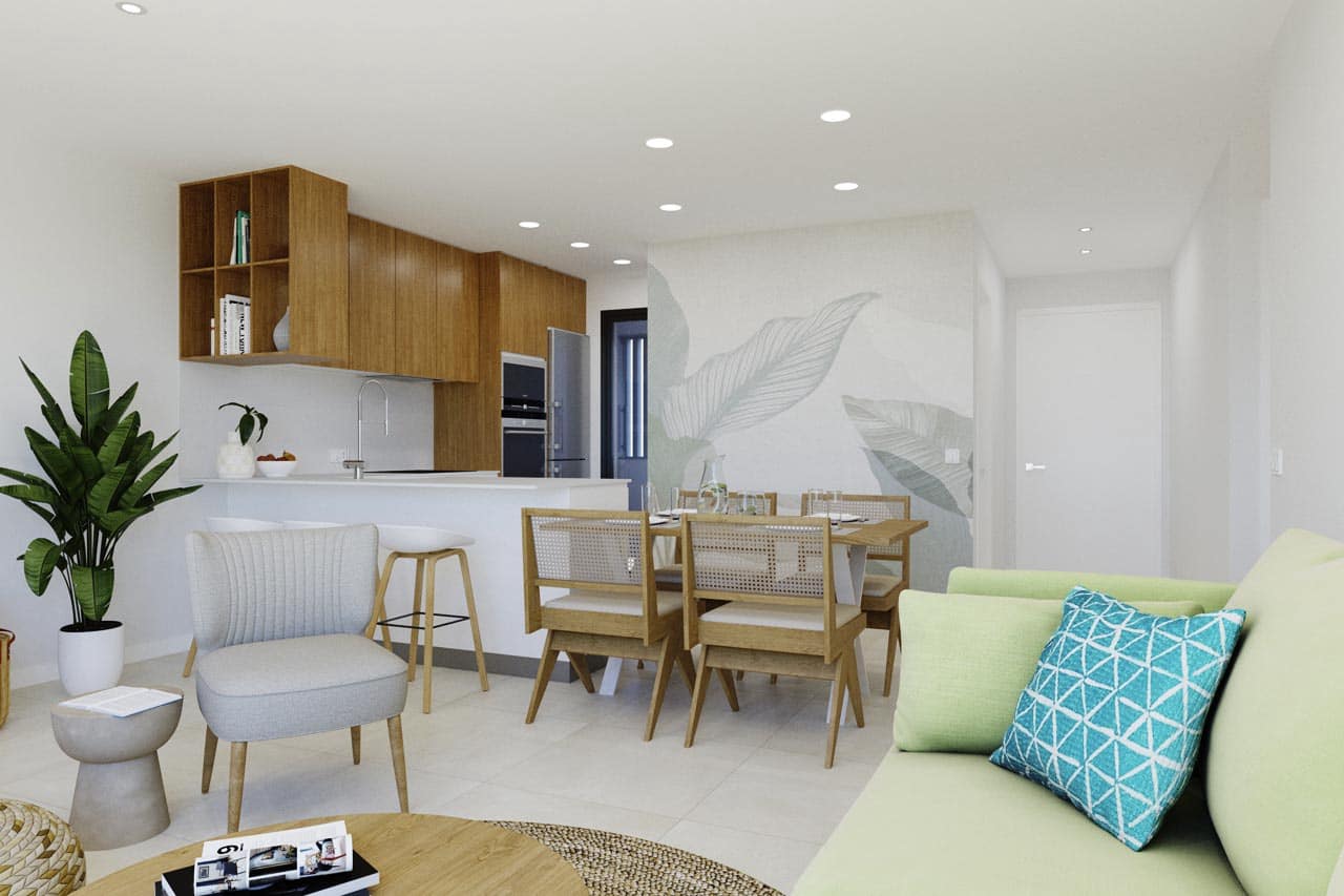 Apartamento de 2 habitaciones en Torrevieja en venta con piscina garaje - 315.000 € (Ref: 9451975)