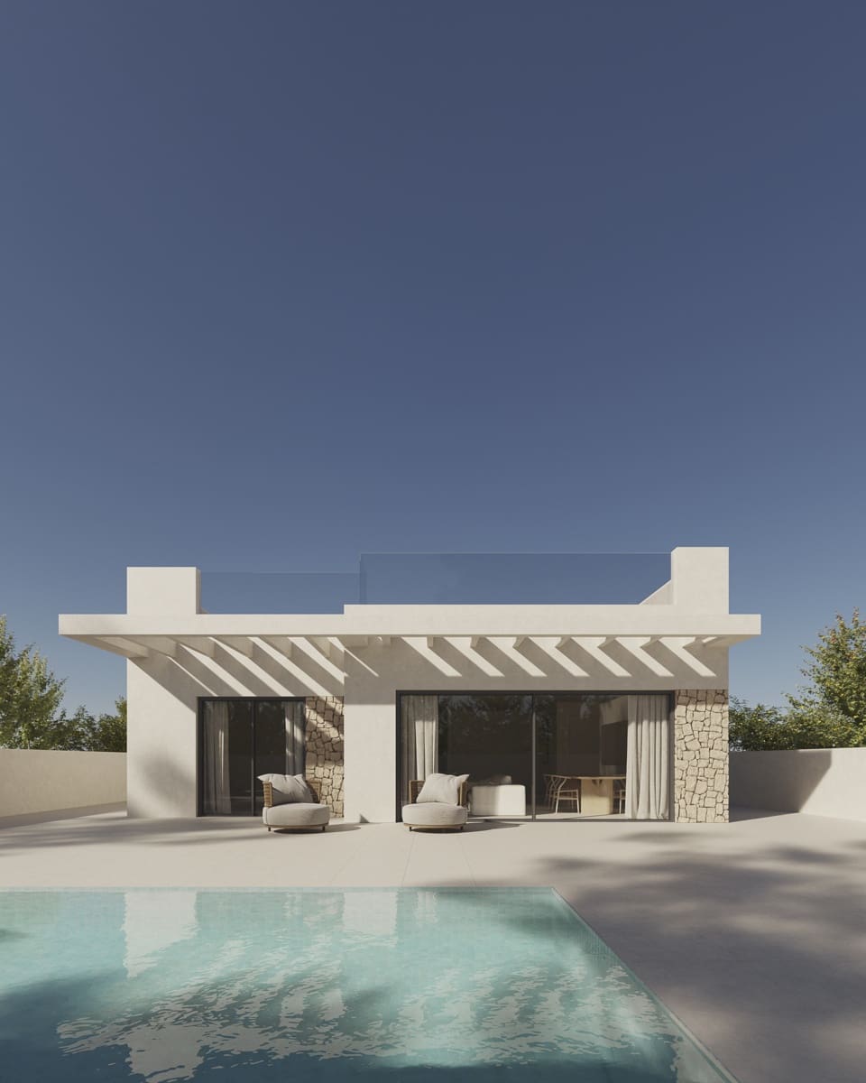 Chalet de 3 habitaciones en Polop en venta con piscina - 568.000 € (Ref: 9508209)