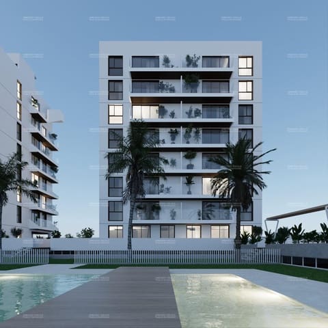 Apartamento para venda em Puerto Deportivo, Guardamar del Segura com piscina - 319 000 € (Ref: 9529357)