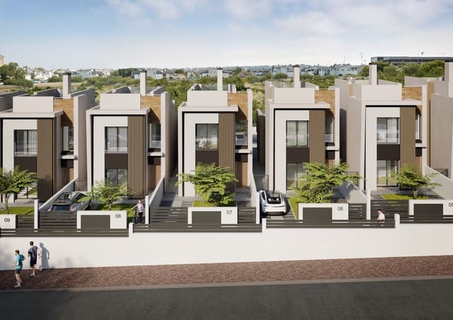 3 quarto Casa em Banda para venda em Aguas Nuevas, Torrevieja com piscina - 499 900 € (Ref: 9542959)