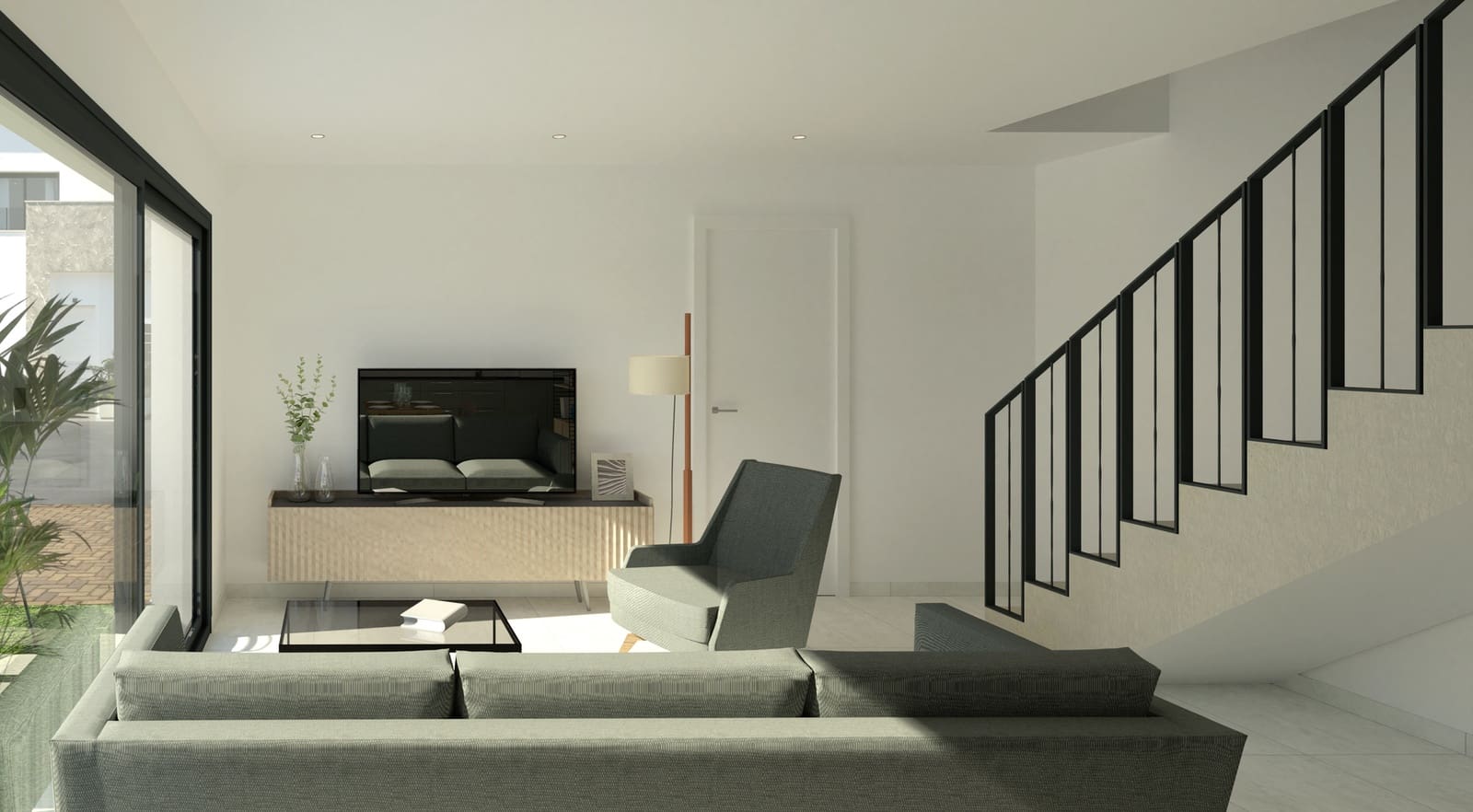 3 soveværelse Semi-Rækkehus til salg i Gran Alacant med swimmingpool - € 395.000 (Ref: 9719392)