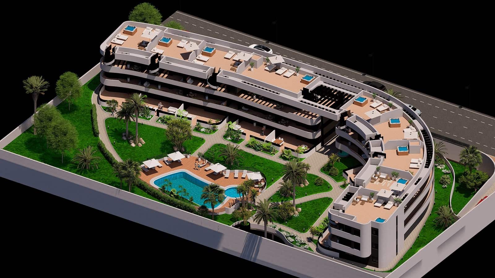 Apartamento de 3 habitaciones en Los Alcázares en venta con piscina - 349.900 € (Ref: 9728459)