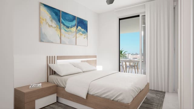 3 soveværelse Lejlighed til salg i Los Narejos - Punta Calera, Los Alcázares med swimmingpool - € 359.900 (Ref: 9832385)