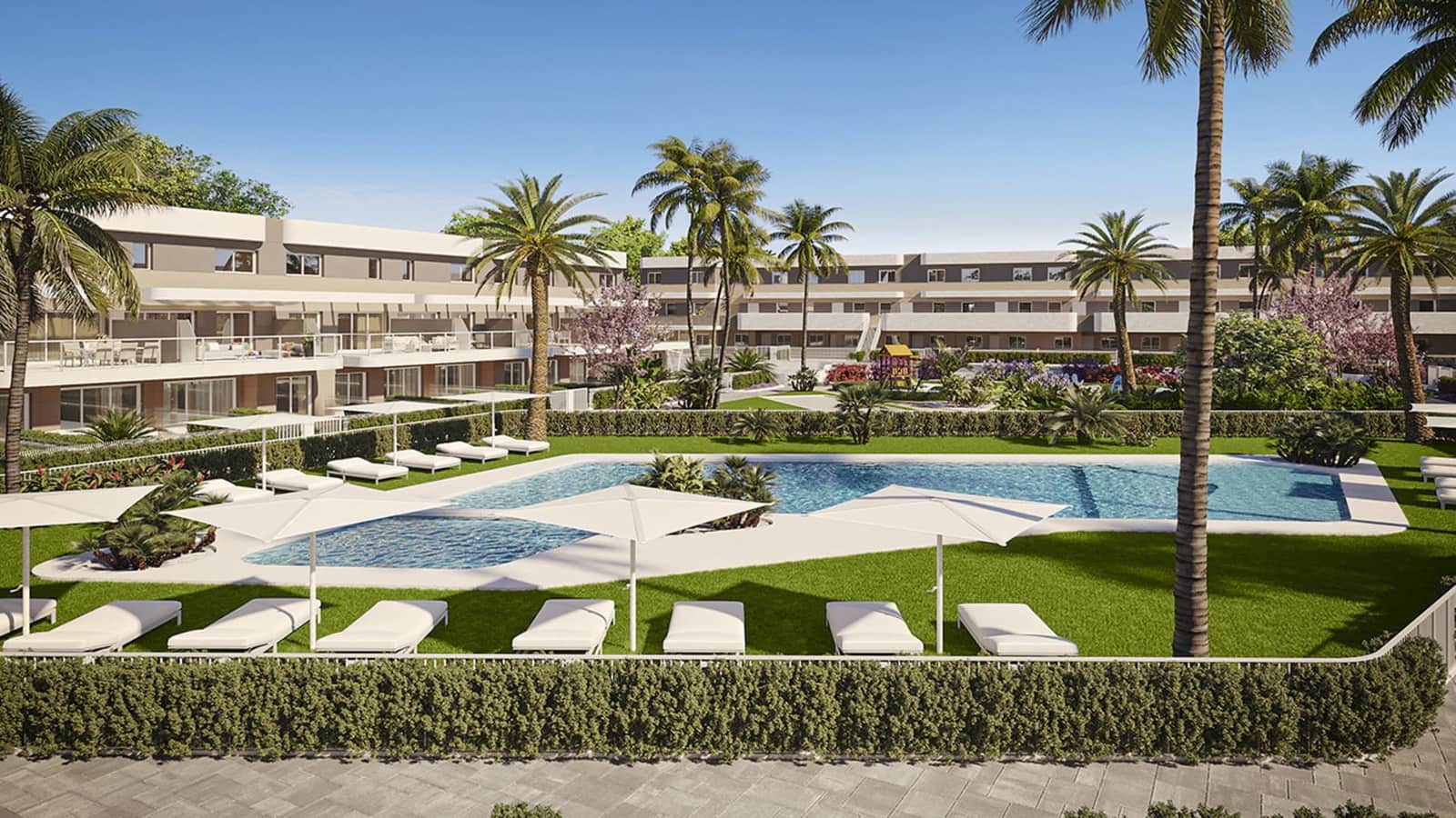 Apartamento de 2 habitaciones en Monforte del Cid en venta con piscina garaje - 270.000 € (Ref: 9981753)