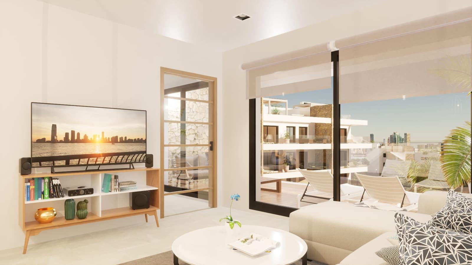 2 soverom Leilighet til salgs i Finestrat med svømmebasseng garasje - € 380 000 (Ref: 9990147)