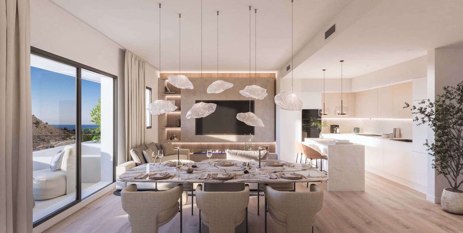 2 soverom Leilighet til salgs i La Villajoyosa / Vila Joiosa med svømmebasseng garasje - € 453 000 (Ref: 9996569)