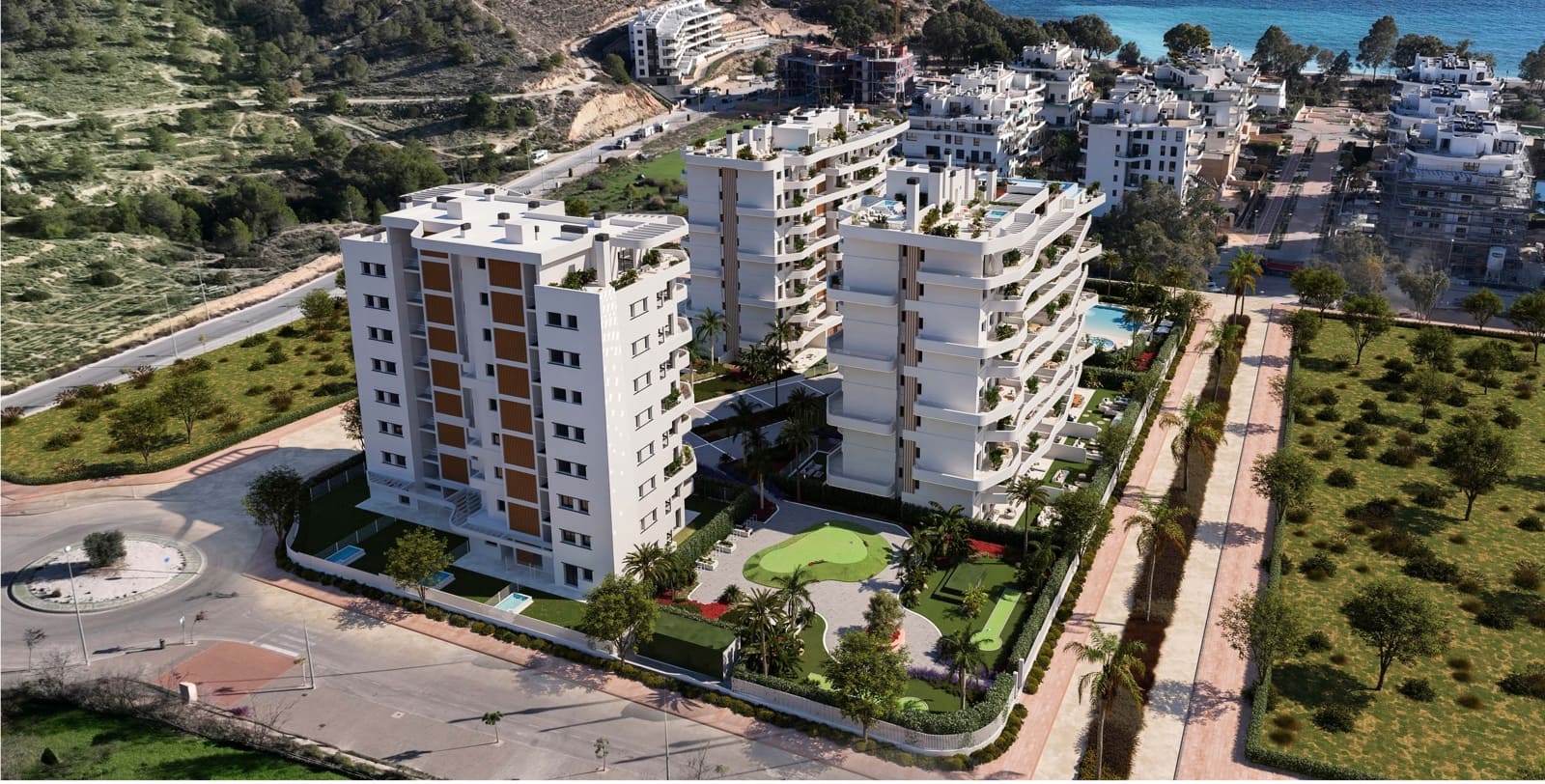 2 bedroom Apartment for sale in La Villajoyosa / Vila Joiosa with pool garage - € 429,500 (Ref: 9996571)
