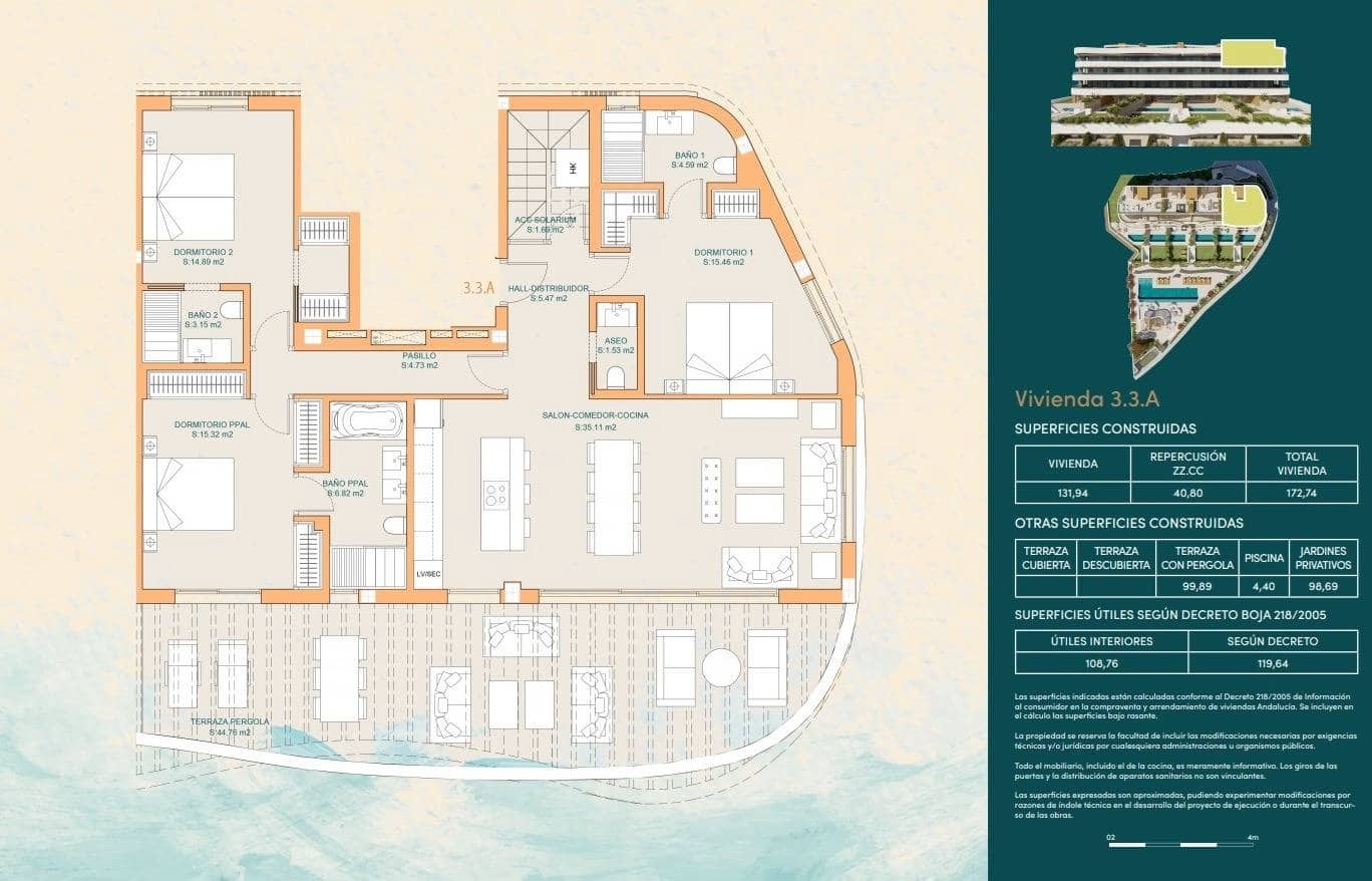 3 Zimmer Penthouse zu verkaufen in Mijas mit Pool Garage - 2.206.000 € (Ref: 10005675)
